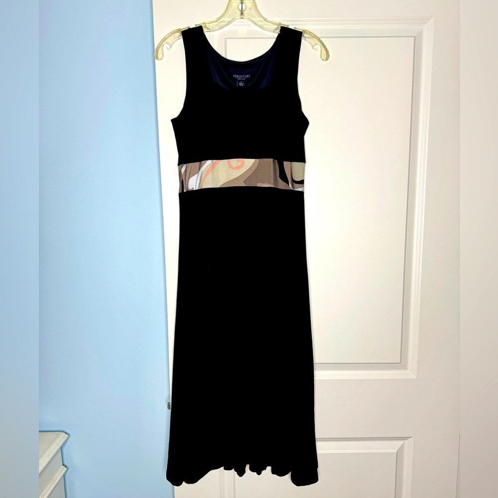🍓6/$15🍓 Black Perceptions Maxi Dress